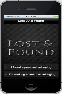 Lost and Found - itune app